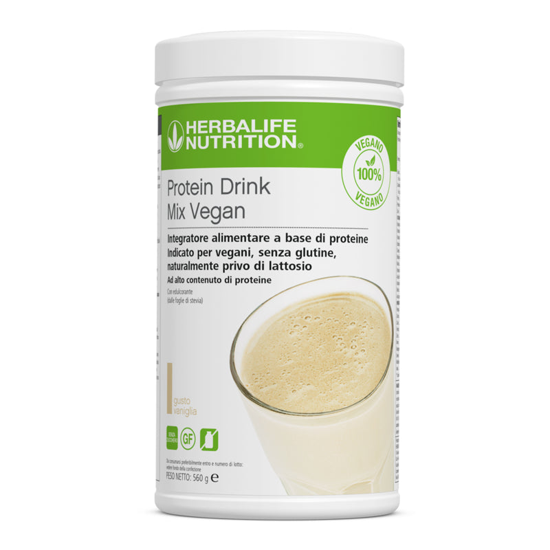 Protein Drink Mix Vegan - gusto Vaniglia (20 porzioni)
